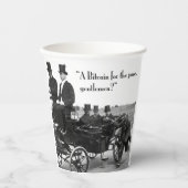 Bitcoin Beggar Pappbecher (Vorderseite)