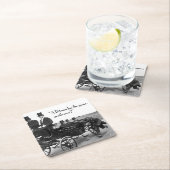 Bitcoin Beggar Rechteckiger Pappuntersetzer (Vor Ort)