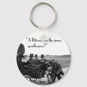 Bitcoin Beggar Schlüsselanhänger