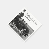 Bitcoin Beggar Serviette (Ecke)