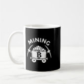 Bitcoin-Bergbau Kaffeetasse (Links)