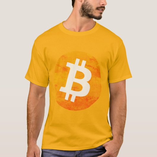 Bitcoin Big ₿ (Style: 2) T-Shirt (Vorderseite)