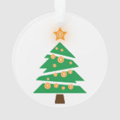 Bitcoin Bitmas Tree Ornament (Rückseite)