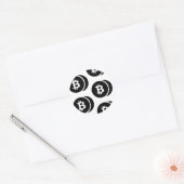 Bitcoin Black Stickers (Umschlag)