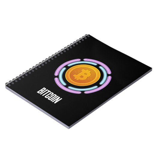 Bitcoin-Blei Notizblock (Linke Seite)