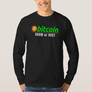 Bitcoin-Boom oder -Flop  Bitcoin Blockchain Hodl K T-Shirt