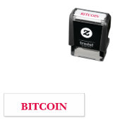 Bitcoin-Briefmarke Permastempel (Beispiel)