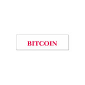 Bitcoin-Briefmarke Permastempel (Design)