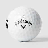 Bitcoin BS Crypto in US-Dollar Golfball (Logo)