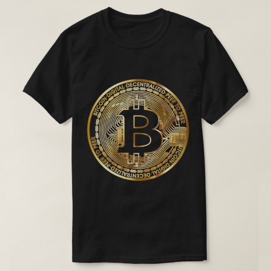Bitcoin BTC Coin Crypto Trader #bitcoin Future Fir T-Shirt (Design vorne)