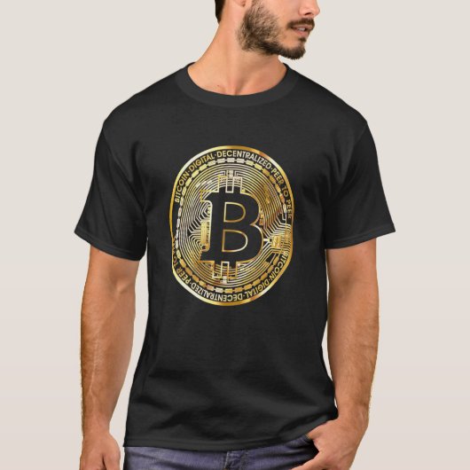 Bitcoin Btc Coin Crypto Trader Bitcoin Future Free T-Shirt (Vorderseite)