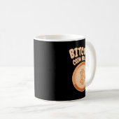 BITCOIN BTC Coinholder Crypto Crypto Blockchain Co Kaffeetasse (VorderseiteRechts)