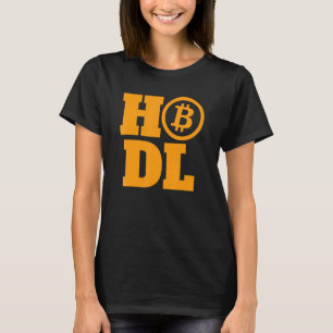 Bitcoin Btc Kryptowährung Krypto Hodl Dogecoin T-Shirt