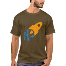 Bitcoin (BTC) Rocket T - Shirt