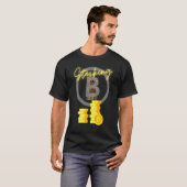 Bitcoin Btc Stack Sats Kryptowährung Satoshi Cryp T-Shirt (Vorne ganz)