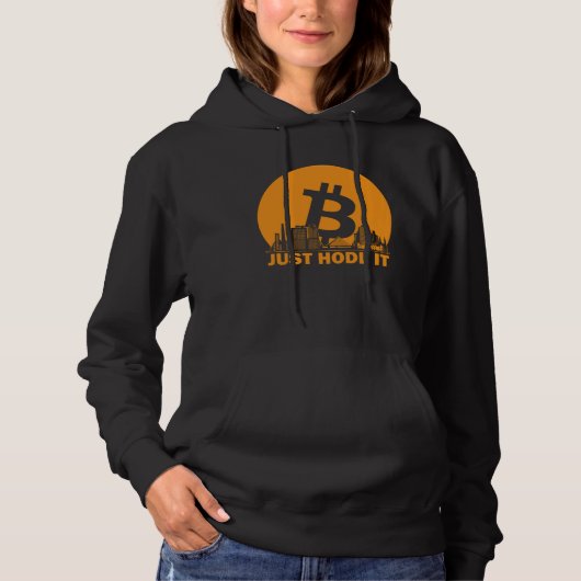 Bitcoin Buenos Aires Skyline Buenos Aires Bitcoin Hoodie (Vorderseite)