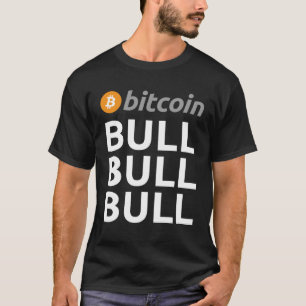 Bitcoin Bull Bull Cryptowährung BTC Hodl T-Shirt