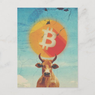Bitcoin-Bullen-Allzeithoch (ATH) Feiertagspostkarte