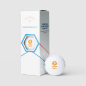 Bitcoin Callaway Supersoft Golf Ball (Verpackung)