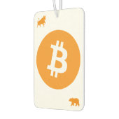 Bitcoin Car Air Freshener Autolufterfrischer (Links)