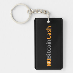 Bitcoin Cash BCH 8-Bit-Logo Schlüsselanhänger