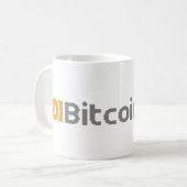 Bitcoin Cash BCH 8-Bit Logo | Tasse (Vorderseite Links)