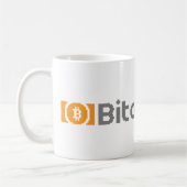 Bitcoin Cash BCH 8-Bit Logo | Tasse (Links)