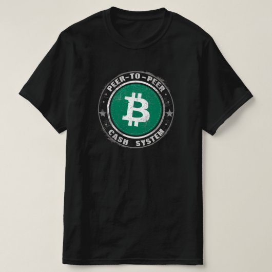 Bitcoin Cash P2P T-Shirt (Design vorne)