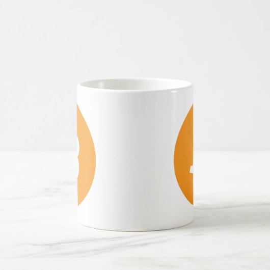 Bitcoin Classic Logo Coffee Cup Kaffeetasse (Mittel)