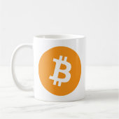 Bitcoin Classic Logo Coffee Cup Kaffeetasse (Links)