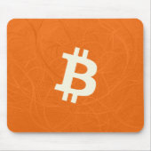 Bitcoin Classic Orange (Neuron) Mousepad (Vorne)