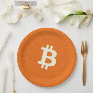 Bitcoin Classic Orange (Neuron) Pappteller