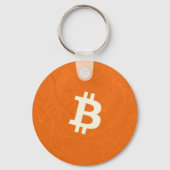 Bitcoin Classic Orange (Neuron) Schlüsselanhänger (Rückseite)