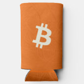 Bitcoin Classic Orange (Neuron) Selters Dosenkühler (Rückseite)