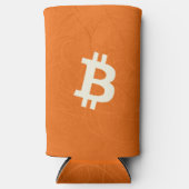 Bitcoin Classic Orange (Neuron) Selters Dosenkühler (Vorderseite)