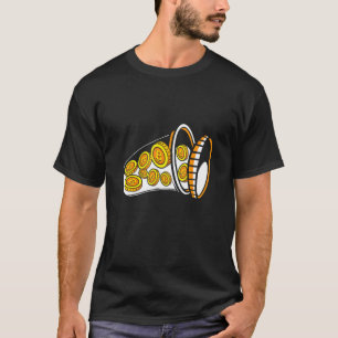 Bitcoin Cocktail Kryptowährung Münzen Bitcoin T-Shirt