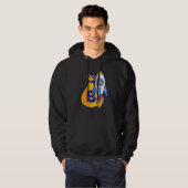 Bitcoin Crypto Bags To The Moon Cryptocurrency Dec Hoodie (Vorne ganz)