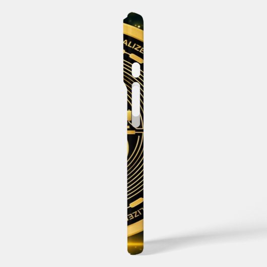 Bitcoin Crypto- Case-Mate iPhone Hülle (Rückseite / Links)