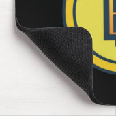 Bitcoin Crypto Design Sticker Mousepad (Ecke)