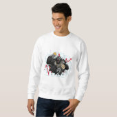 Bitcoin Crypto Market - BTC Trading Sweatshirt (Vorne ganz)