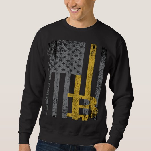 Bitcoin crypto sweatshirt (Vorderseite)