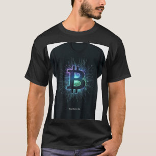 Bitcoin Crypto T-Shirt BeatNews.de - Neon Cyberpun