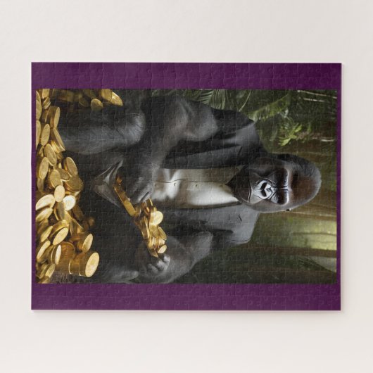 Bitcoin Cryptowährung HODL Ape Puzzle (Horizontal)