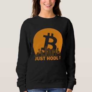 Bitcoin Dallas Skyline Dallas Bitcoin Maximalist Sweatshirt