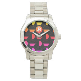 Bitcoin Designer Armbanduhr