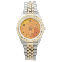 Bitcoin Designer Watch Armbanduhr
