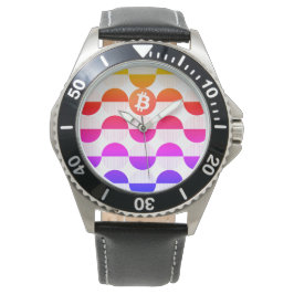 Bitcoin Designer Watch Armbanduhr