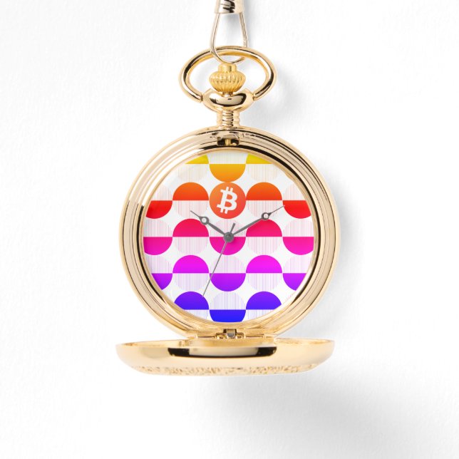 Bitcoin Designer Watch Armbanduhr (Vorderseite)