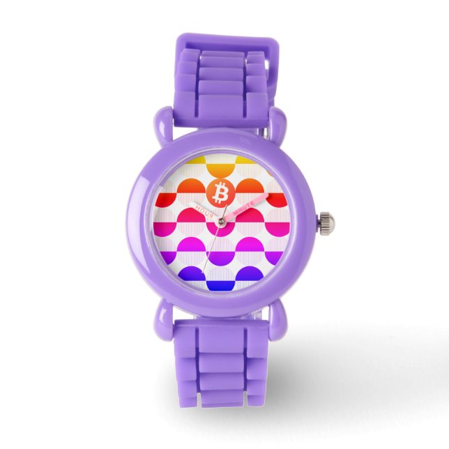 Bitcoin Designer Watch Armbanduhr (Vorderseite)