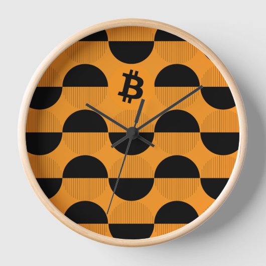 Bitcoin Designer Watch Uhr (Vorderseite)